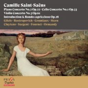 Emil Gilels, Mstislav Rostropovich, Arthur Grumiaux, Isaac Stern - Camille Saint-Saëns: Piano Concerto No. 2, Cello Concerto No. 1, Violin Concerto No. 3, Introduction & Rondo capriccioso (2013) [Hi-Res]