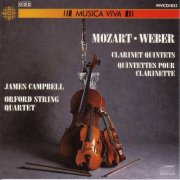 Orford String Quartet - Mozart / Weber: Clarinet Quintets (2008)