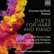 Carlo Mazzoli, Paola Perrucci, Elisa Bognetti, Luca Delpriori - Ferrari: Duets for Harp & Piano (2022) [Hi-Res]