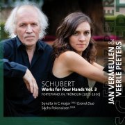 Jan Vermeulen, Veerle Peeters - Schubert: Works For Four Hands Vol. 3 (2016)