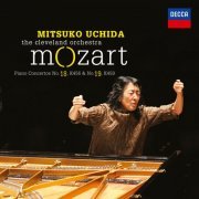 Mitsuko Uchida and The Cleveland Orchestra - Mozart: Piano Concerto No.18, K.456 & No.19, K.459 (2014) [Hi-Res]