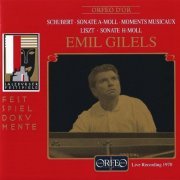 Emil Gilels - Schubert, Liszt: Piano Works (1993) CD-Rip