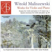 Les Explorateurs - Maliszewski: Works for violin & piano: Sonata & Quatre morceaux (2014) CD-Rip