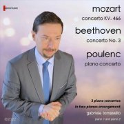 Gabriele Tomasello - Mozart Piano Concerto, K. 466 - Beethoven Piano Concerto No. 3, Op. 37 - Poulenc Piano Concerto FP. 146 (2022)