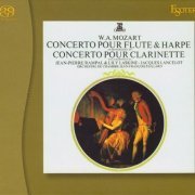 Jean-Francois Paillard - Mozart: Flute & Harp Concerto, Clarinet Concerto (1963/2011) [SACD]