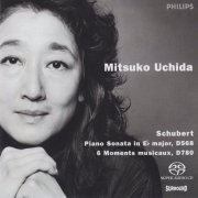 Mitsuko Uchida - Schubert: Piano Sonata D568, Moments musicaux (2003) [SACD]