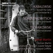 Lionel Martin - Kabalevsky, Shostakovich & Tchaikovsky: Cello Works (2024) Hi-Res