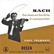 Emil Telmanyi - Bach: Three Sonatas and Three Partitas for Unaccompanied Violin (1954) 3LP