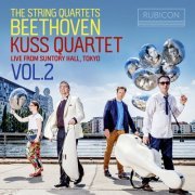 Kuss Quartet - Beethoven: The String Quartets, Live from Suntory Hall, Tokyo, Vol. 2 (2020) [Hi-Res]