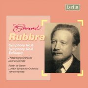 Philharmonia Orchestra, Norman Del Mar - Rubbra: Symphonies Nos. 6 & 8 and Soliloquy, Op. 57 (1992)