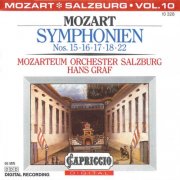 Salzburg Mozarteum Orchestra, Hans Graf - Mozart: Symphonien Nos. 15, 16, 17, 18 & 22 (2010)