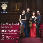 Elias String Quartet, Malin Broman - Beethoven: The Complete String Quartets, Vol. 2 (2016)