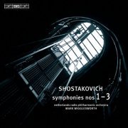 Netherlands Radio Philharmonic Orchestra, Netherlands Radio Choir, Mark Wigglesworth - Shostakovich: Symphonies Nos. 1-3 (2012) [Hi-Res]