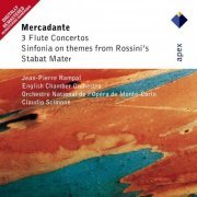 Jean-Pierre Rampal, Claudio Scimone & English Chamber Orchestra - Mercadante : Flute Concertos & Sinfonia on Themes from Rossini's Stabat Mater (- Apex) (2004/2020)