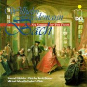 Konrad Hünteler, Michael Schmid-Casdorff - W.F. Bach: Six Sonatas for Two Flutes (1998)