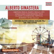 Deutsche Staatsphilharmonie Rheinland-Pfalz & Karl-Heinz Steffens - Alberto Ginastera: Obertura para el Fausto Criollo, Op. 9, Variaciones Concertantes, Op. 23, Ollantay, Op. 17 & Bomarzo Suite, Op. 34a (2015) [Hi-Res]