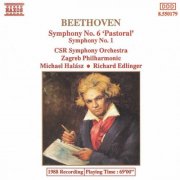 Slovak Radio Symphony Orchestra, Zagreb Philharmonic , Michael Halasz, Richard Edlinger - Beethoven: Symphonies Nos. 6 & 1 (1988)