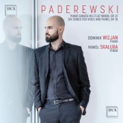 Dominik Wizjan, Paweł Skałuba - Paderewski: Piano Sonata in E flat minor Op. 21, Six Songs for Voice and Piano Op. 18 (2026)