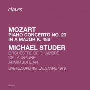 Michael Studer - Mozart: Piano Concerto No. 23 in A Major K. 488 (Live Recording, Lausanne 1978) (2020)