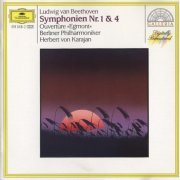 Berliner Philharmoniker, Herbert von Karajan - Beethoven: Symphonies 1 & 4 (1977)