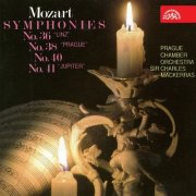 Prague Chamber Orchestra, Sir Charles Mackerras - Mozart: Symphonies Nos. 36, 38, 40 & 41 (1990)