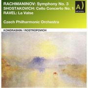 Mstislav Rostropovich, Czech Philharmonic Orchestra, Kirill Kondrashin - Rachmaninoff, Shostakovich & Ravel: Orchestral Works (Live) (2025) [Hi-Res]