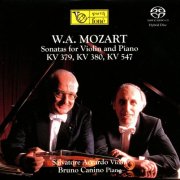 Salvatore Accardo - Mozart: Sonatas for Violin and Piano KV 379, KV 380, KV 547 (2021) [SACD]