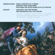 Siegfried Stockigt, Vera Lejskova, Vlastimil Lejsek, Herbert Kegel, Gerhard Pfluger - Mendelssohn & Mozart: Piano Concertos (1996)