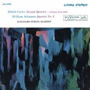 Robert Koff, Isidore Cohen, Joel Krosnick, Joel Smirnoff, Samuel Rhodes, Raphael Hillyer, Claus Adam, Robert Mann, Juilliard String Quartet - Carter: String Quartet No. 2 & Schuman: String Quartet No. 3 (2016) [Hi-Res]