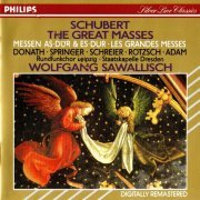 Wolfgang Sawallisch, Rundfunkchor Leipzig, Staatskapelle Dresden - Schubert: The Great Masses (1990)