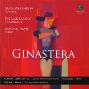 Maya Villanueva, Patrick Langot and Romain David - Alberto Ginastera - Gabriel Sivak (2016) [Hi-Res]