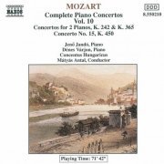 Jenő Jandó - Mozart: Piano Concertos Nos. 7, 10 & 15 (1991)