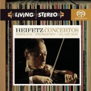 Jascha Heifetz - Sibelius, Prokofiev, Glazunov: Violin Concertos (2005)