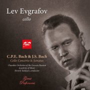 Lev Evgrafov - C.P.E. Bach & J.S. Bach: Cello Concerto & Sonatas - Lev Evgrafov, cello (Remastering 2025) (2025)