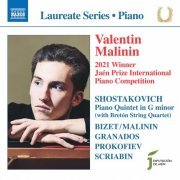 Valentin Malinin, Breton String Quartet - Shostakovich, Prokofiev & Others: Piano Works (2022) [Hi-Res]