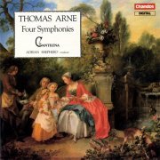 Cantilena, Adrian Shepherd - Arne: Four Symphonies (1985)