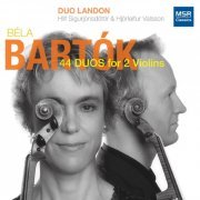 Duo Landon (Hlíf Sigurjónsdóttir and Martin Frewer) - Béla Bartók: 44 Duos for Two Violins, Sz. 98 (2012)