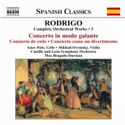 Asie Polo, Mikhail Ovrutsky, Castille and León Symphony Orchestra, Max Bragado-Darman - Rodrigo: Complete Orchestral Works, Vol. 3 (2002)