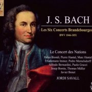 Jordi Savall, Le Concert des Nations - J.S. Bach: Les Six Concerts Brandebourgeois (2010) [SACD]