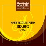 Marie-Nicole Lemieux, Michael McMahon & Nicolo Eugelmi - Brahms: Lieder (2004)