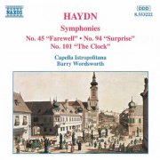 Capella Istropolitana, Barry Wordsworth - Haydn: Symphonies, Vol. 27 - Nos. 45, 94, 101 (1995)