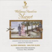 Paul Angerer, Alfred Brendel & Walter Klien - Mozart: Concerto for Two Pianos and Orchestra & Sonata for Two Pianos (1990)