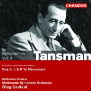 Oleg Caetani - Tansman: Symphonies Nos. 4, 5 & 6 (2006) [Hi-Res]