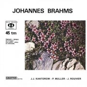 Jean-Jacques Kantorow, Philippe Muller, Jacques Rouvier - Johannes Brahms: Piano Trio No. 1 in B major, Op. 8 (revised version, 1889) (2013) [Hi-Res]