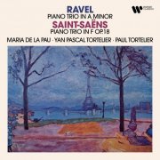 Yan Pascal Tortelier & Paul Tortelier & Maria de la Pau - Ravel & Saint-Saëns: Piano Trios (1979/2021)