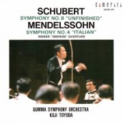 Koji Toyoda, Gumma Symphony Orchestra - Schubert: Symphony No. 8 - Mendelssohn: Symphony No. 4 (1990)