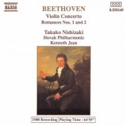 Takako Nishizaki, Slovak Philharmonic Orchestra, Kenneth Jean - Beethoven: Violin Concerto & 2 Romances