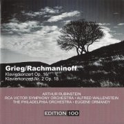 Arthur Rubinstein, Alfred Wallenstein, Eugene Ormandy - Grieg & Rachmaninoff: 2nd Piano Concertos (Limited edition) (2004) [SACD]