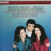 Katia & Marielle Labèque, Semyon Bychkov - Mendelssohn, Bruch: Concertos for 2 Pianos and Orchestra (1993)