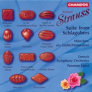 Neeme Järvi, Detroit Symphony Orchestra - Richard Strauss: Suite from Schlagobers & München (1998)